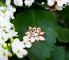 Lotus Enamel Lapel Pin