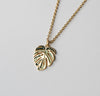 Variegated Monstera Albo Necklace