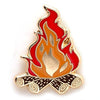 Campfire Enamel Pin