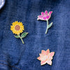 Lotus Enamel Lapel Pin