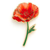 California Red Poppy Enamel Pin