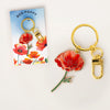 Red Poppy Keychain & Bag Charm