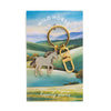 Horse Enamel Keychain