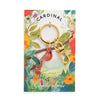 Red Cardinal Enamel Keychain and Bag Charm