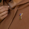 Poison Belladonna Flower Hard Enamel Pin
