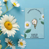 Daisy Flower Lapel Pin