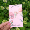 Pink Carnation Flower Enamel Pin