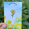 Yellow Daffodil Hard Enamel Pin