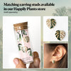Variegated Monstera Albo Necklace