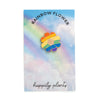 Pride Rainbow Flower Enamel Pin