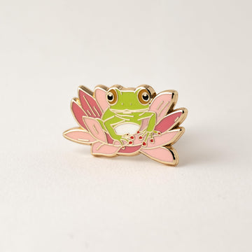 Frog Enamel Pin