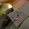 Robin Enamel Pin