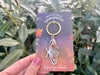 Death Moth Enamel Keychain & Bag Charm