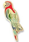 Parrot Enamel Pin
