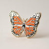 Monarch Butterfly & Caterpillar Enamel Pin - 2 Piece Pin Gift Set