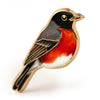 Robin Enamel Pin