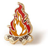 Campfire Enamel Pin