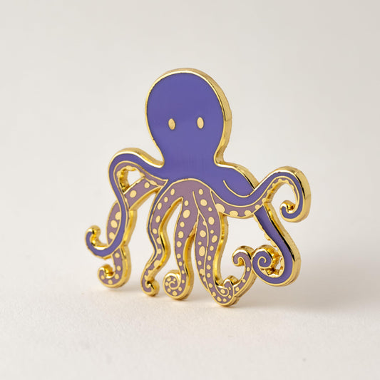 Octopus Lapel Pin