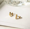 Monstera Deliciosa Stud Earrings