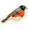 Robin Enamel Pin