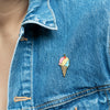 Ice Cream Enamel Pin