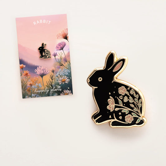 Bunny Enamel Pin