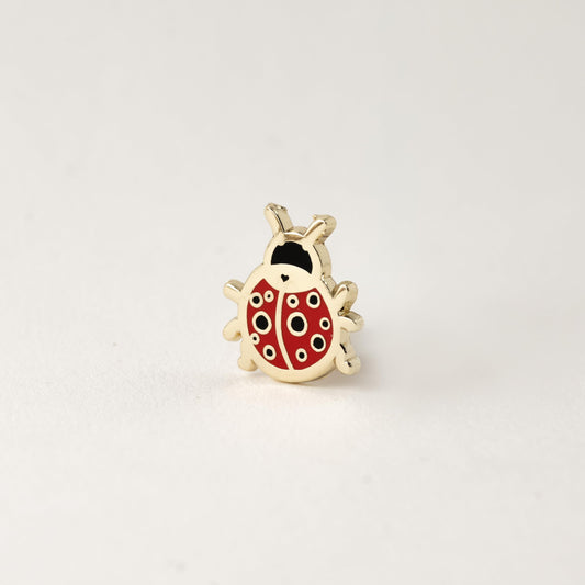 Red Ladybug Enamel Pin