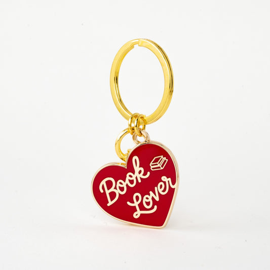 Book Lover Keychain & Bag Charm