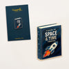 Space & Time Travel Book Pin