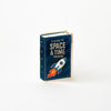 Space & Time Travel Book Pin