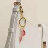 Red Cardinal Enamel Keychain and Bag Charm