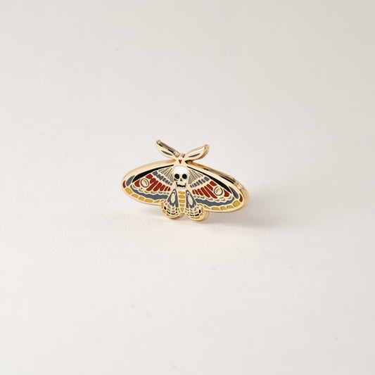 Death Hawk Moth Pin