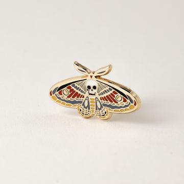 Death Hawk Moth Pin
