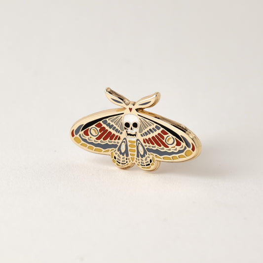 Death Hawk Moth Pin