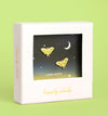 Luna Moth Earring – 18K Gold Plated