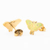 Luna Moth Earring – 18K Gold Plated
