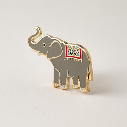 Elephant Enamel Pin