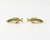 Rainbow Trout Earring Studs