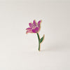 Pink Lily Flower Lapel Enamel Pin
