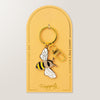 Queen Honey Bee Keychain Bag Charm