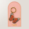 Monarch Butterfly Keychain Bag Charm