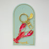 Lobster Lemon Keychain & Bag Charm
