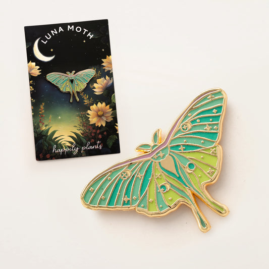 Luna Moth Pin