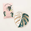 Monstera Albo Enamel Pin