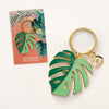 Monstera 'Deliciosa' Keychain
