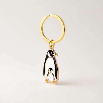 Penguin Keychain Charm