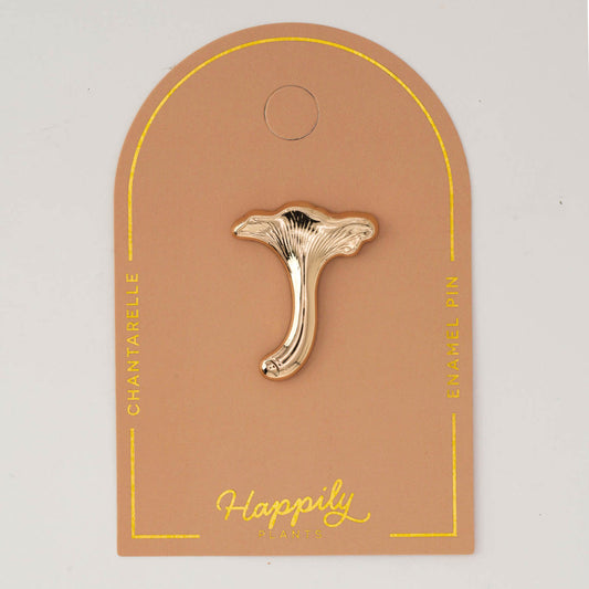 Chanterelle Mushroom Pin