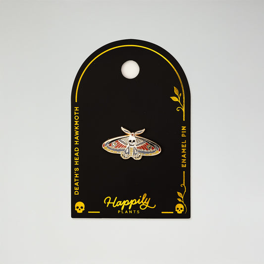 Death Hawk Moth Pin