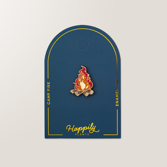 Campfire Enamel Pin