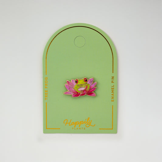 Frog Enamel Pin